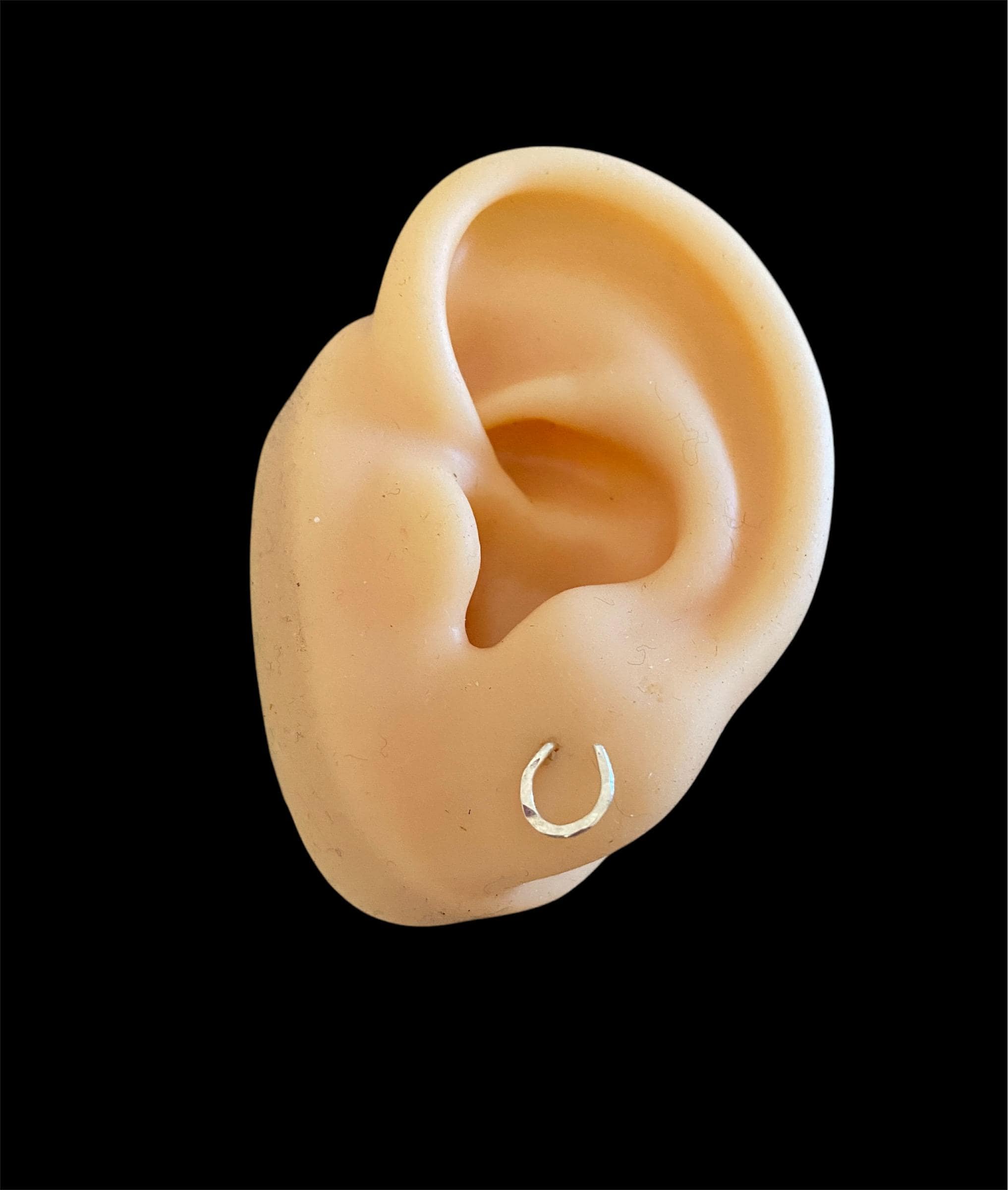 Orecchini A Forma Di Cavallo In Argento Placcato Oro Per Donna Orecchini A Perno Cerchi 8 Mm Argento 925 95483432