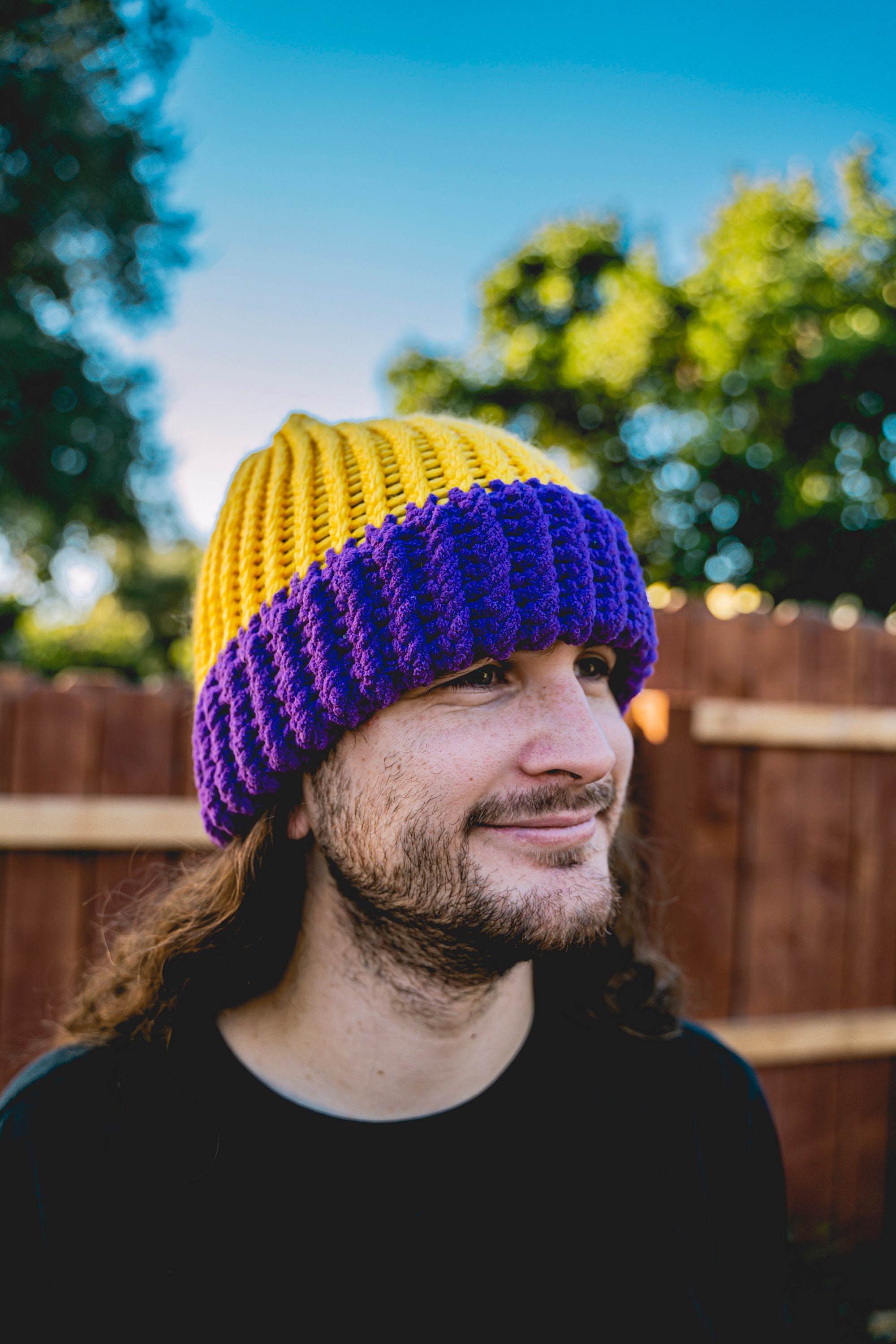 Los Angeles Lakers beanie hat