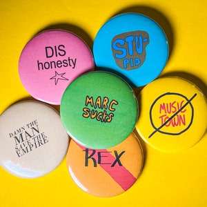 Empire Records 2 1/4 inch Button Pins