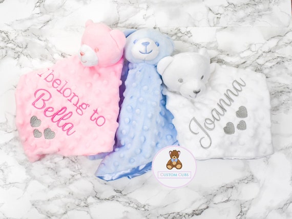 Baby girl comforter teddy hotsell