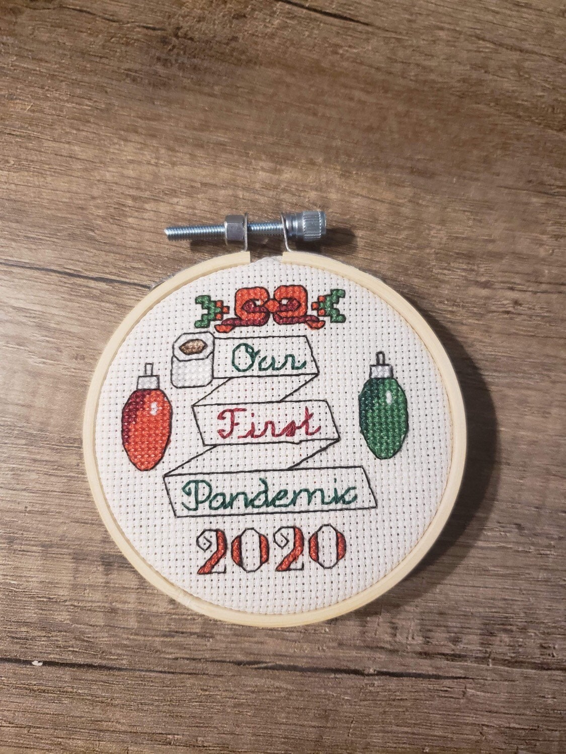 PATTERN: Our First Pandemic Easy Christmas 2020 Cross-Stitch | Etsy Our First Pandemic Easy Christmas 2020 Cross-Stitch Pattern
