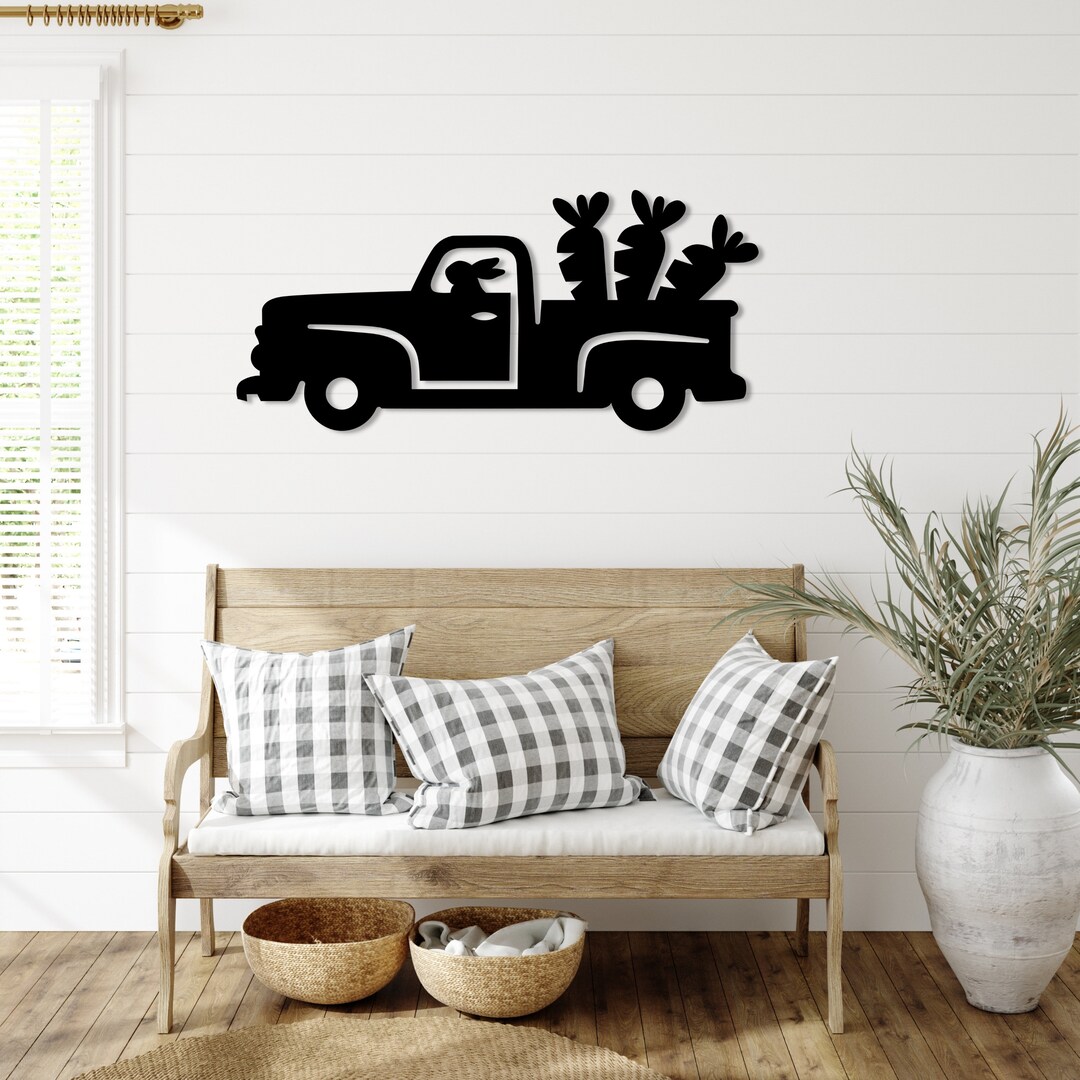 Happy Easter Easter Sign Hoppy Easter Laser Cut Metal Sign Metal Easter ...