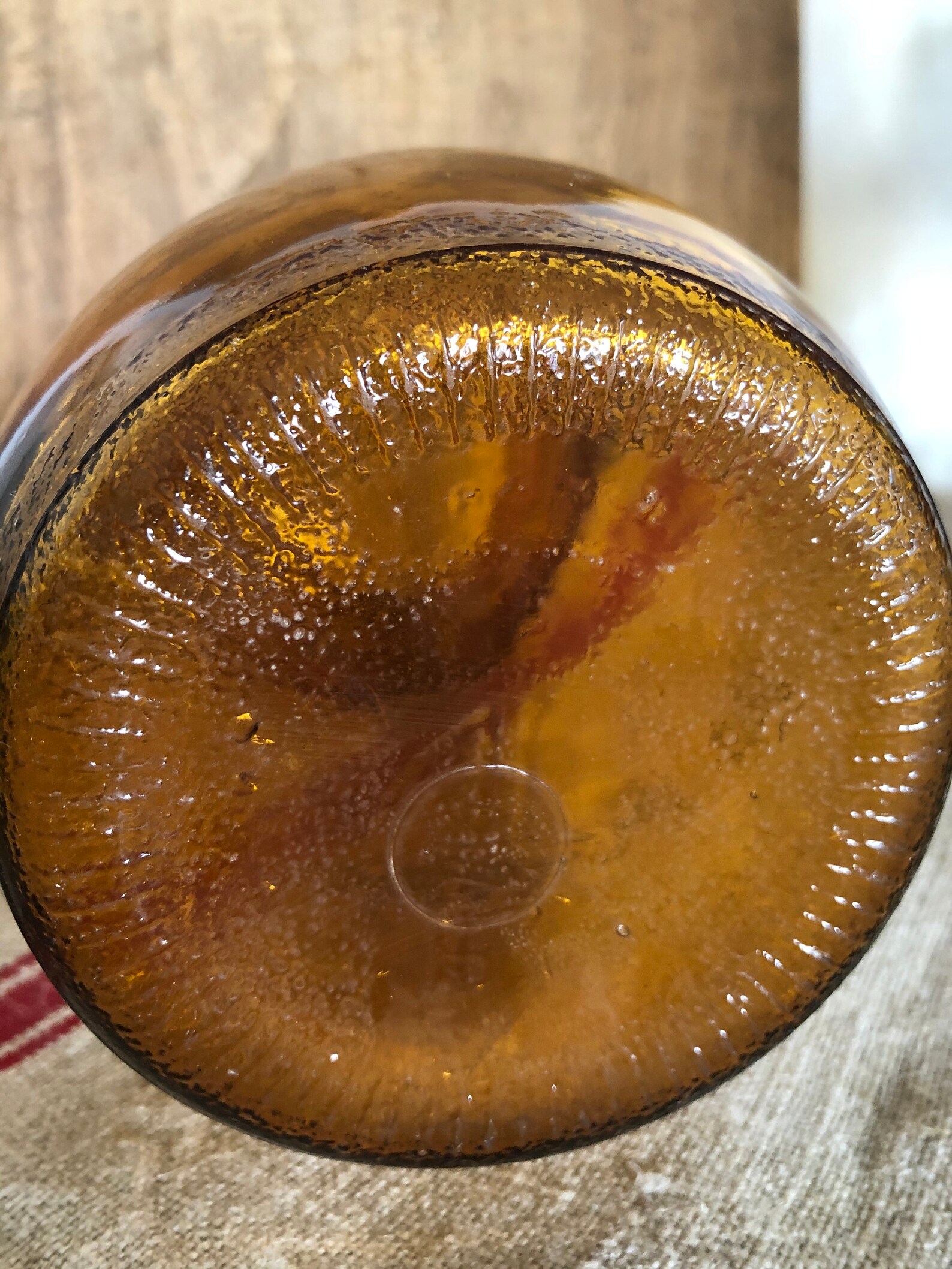 Amber jar The Easy 1 litre Etsy