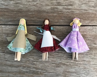 Prairie Doll Magnet, Little House on the Prairie
