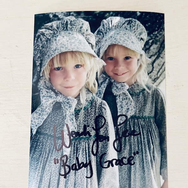 Autographed Photo - Baby Grace from Little House on the Prairie