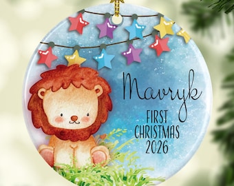 My First Christmas Ornament Personalized Gift for New Mom Gift Custom Baby Ornaments