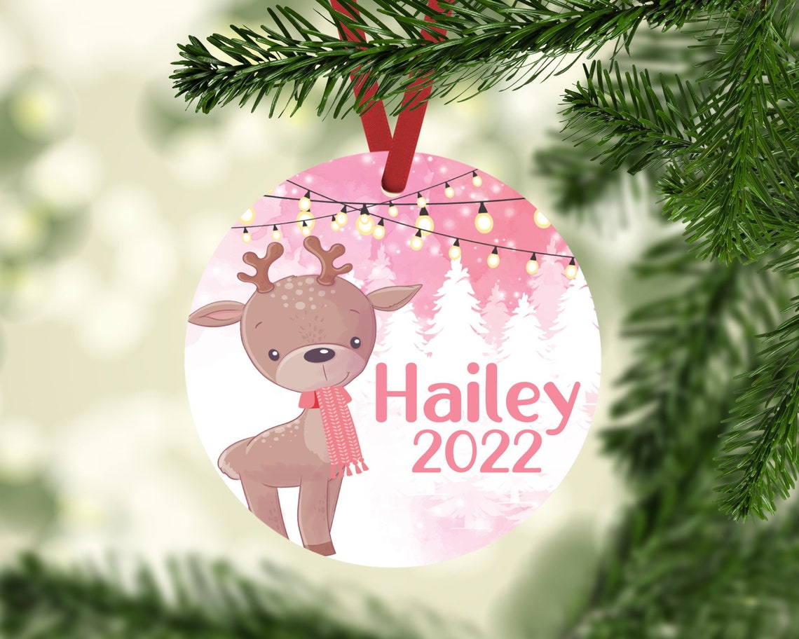 Personalized Christmas Ornaments for Kids Personalized Kids Etsy