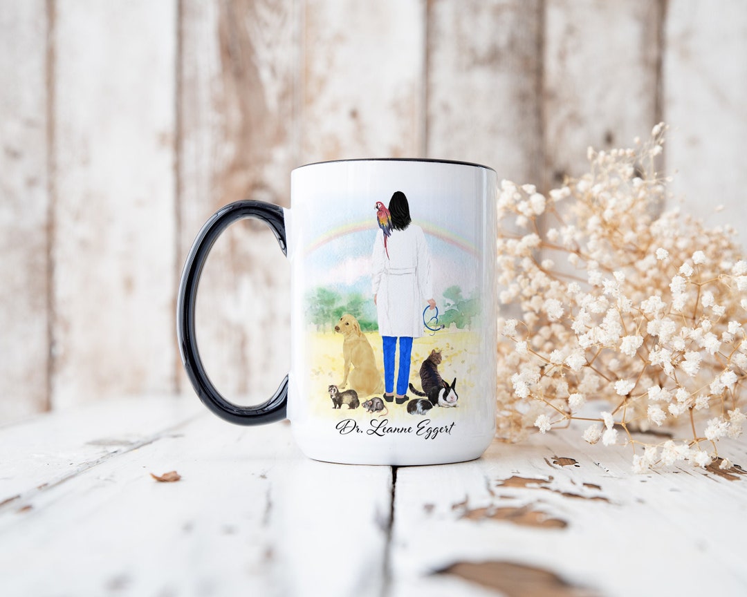 Personalized Veterinarian Mug Graduation Gift Veterinary Graduation