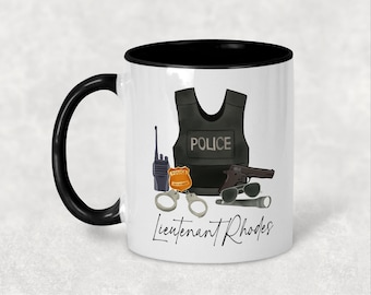 Police Officer Gift for Graduation New Officer Personalized Gift Law Enforcement Thank You Gift Police Academy Graduate
