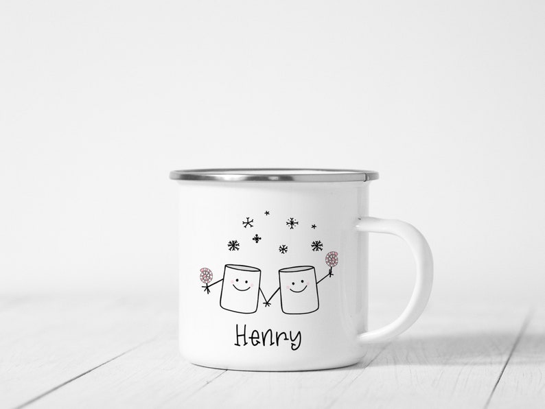 kids enamel mug