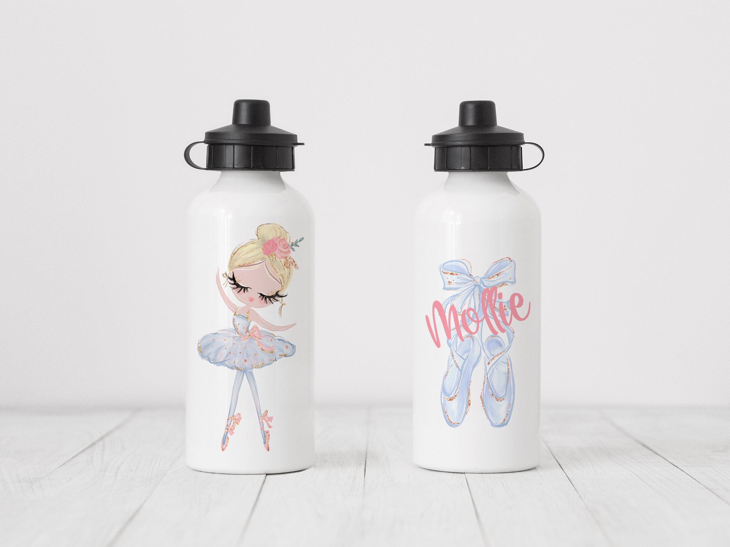 Botella de agua de ballet personalizada Niños Botella de agua