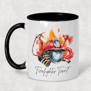 Firefighter Gift for Graduation New Fireman Personalized Gift Fire Fighter Thank You Gift Fire Academy Graduate