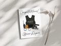 Police Officer Gift Cards, Personalized Graduation Greeting Card for Him, Party Decoration, Custom Printed Card
