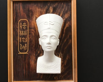 古代エジプト 王妃 ネフェルティティ パピルス 額縁サイズ 50cm×40cm il_340x270.6006151234_cgi8.jpg