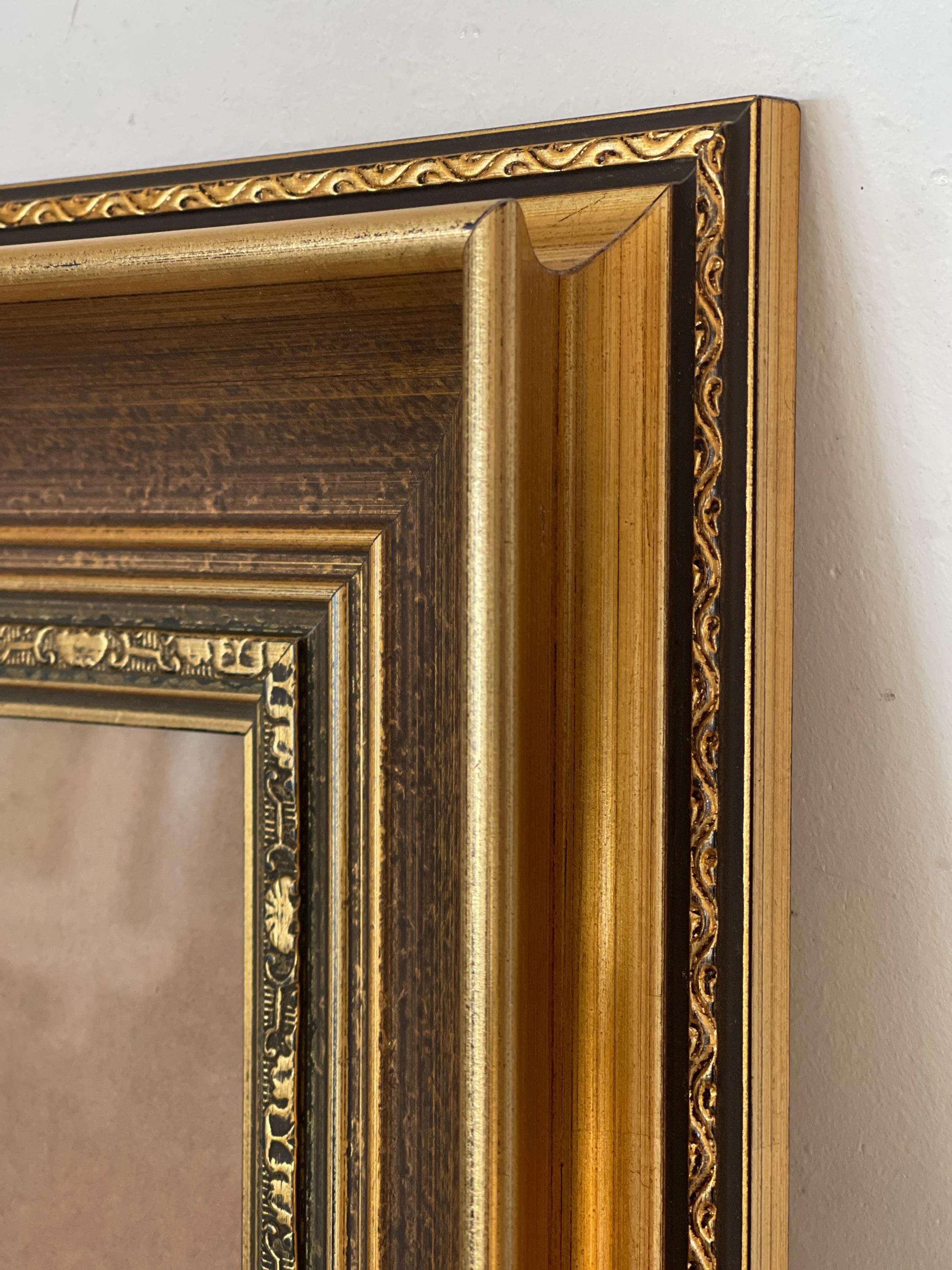 Ornate Vintage Giltwood Picture Frames, Photo Painting