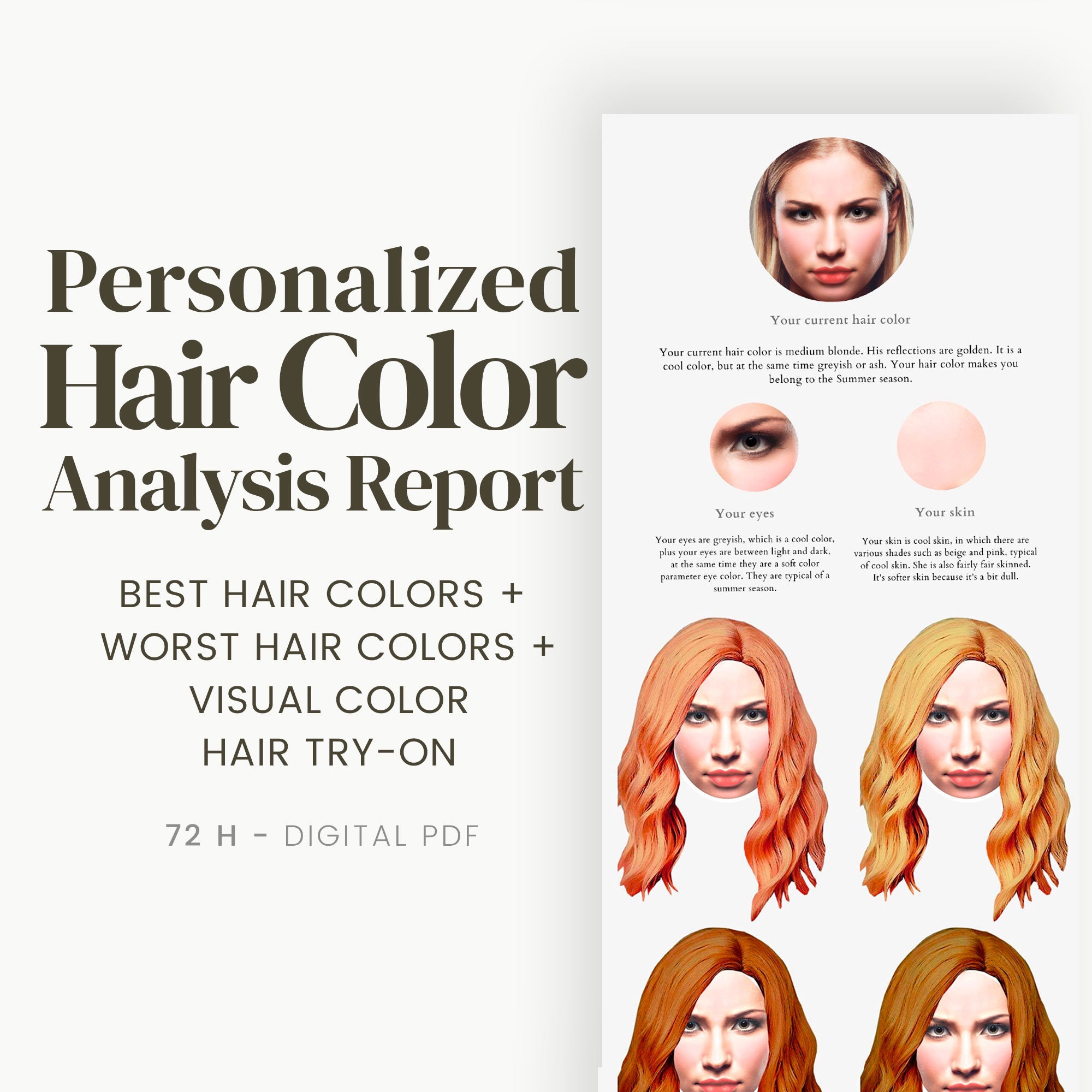 Hair Analysis - Etsy Ireland Hair Analysis - Etsy Ireland