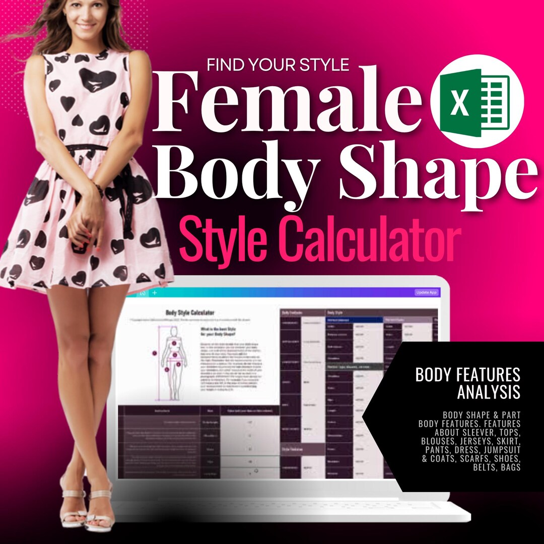 Female Body Style Shape Calculator / Style Tool / Stylist Tool ...