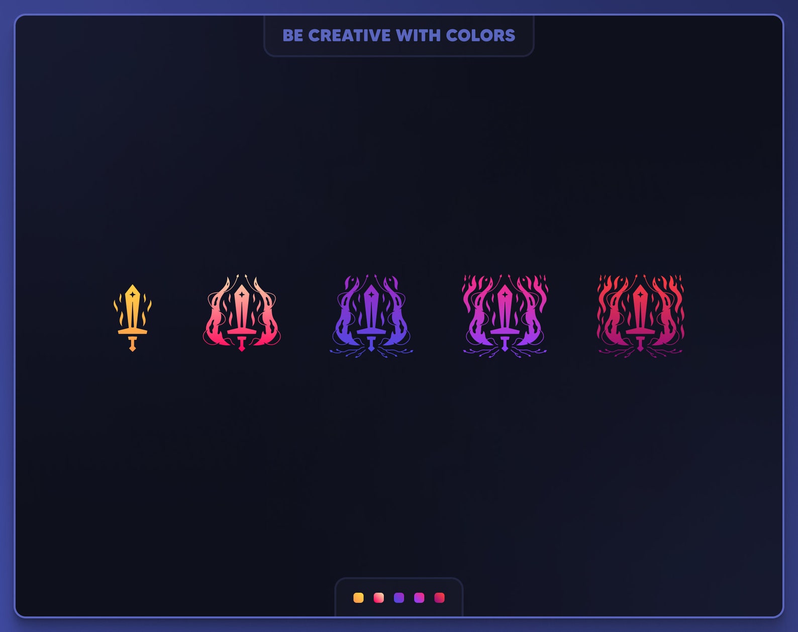 Sword Sub Badges for Twitch Twitch Sub & Bit Badges Flame - Etsy