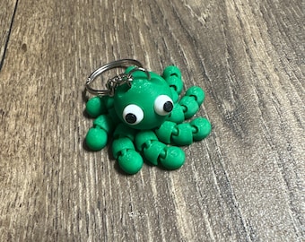 Flexi Octopus Keychain