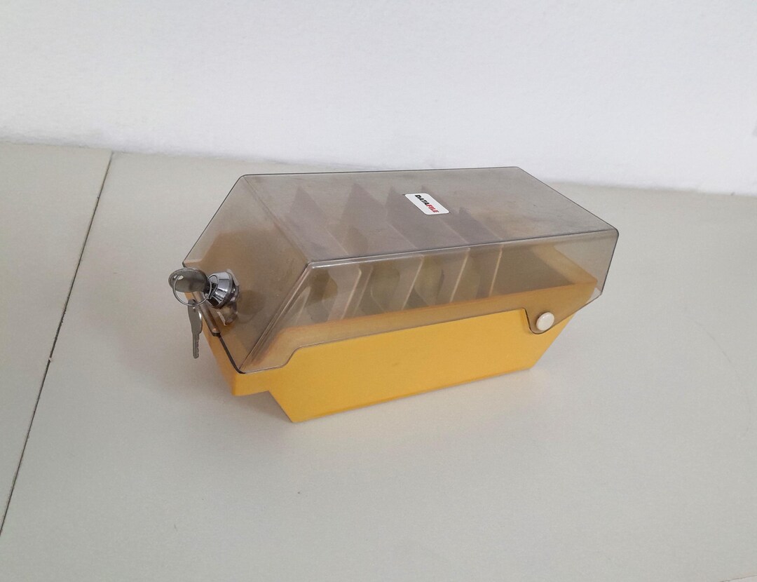 Vintage Floppy Disk Storage Box With Keys - Etsy