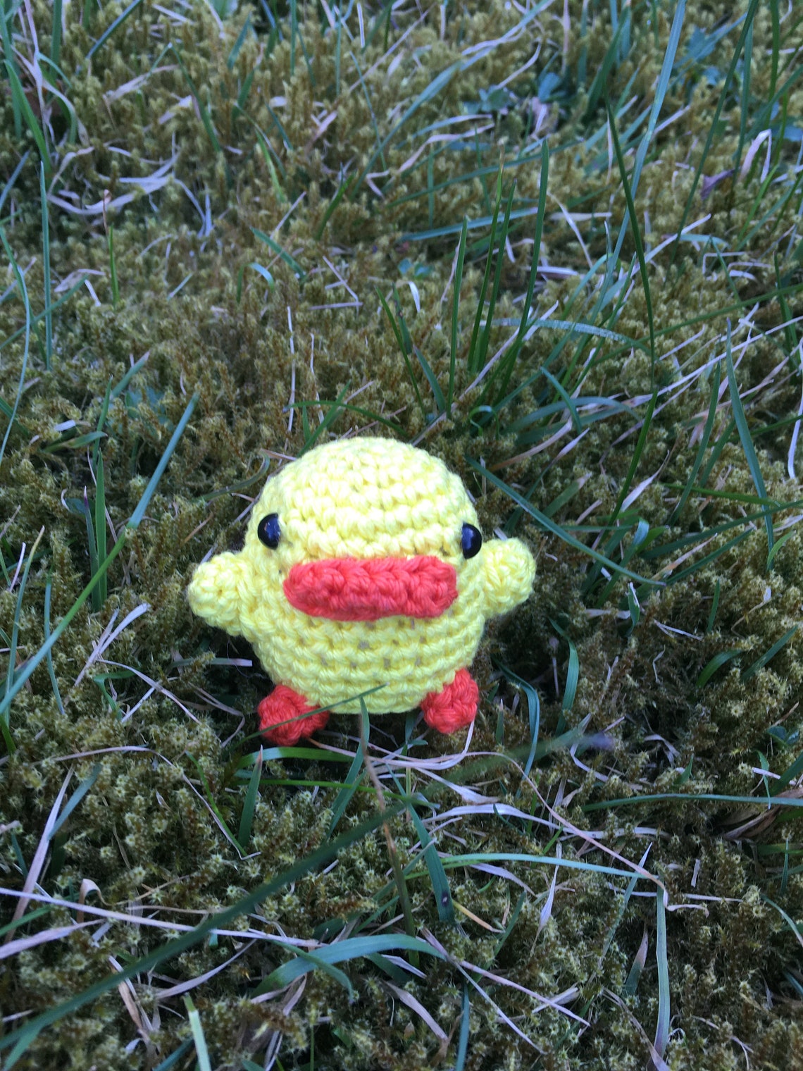 Crochet Mini Ducks Keychain Etsy