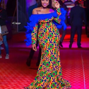 Women's Elegant African Wear Kente 