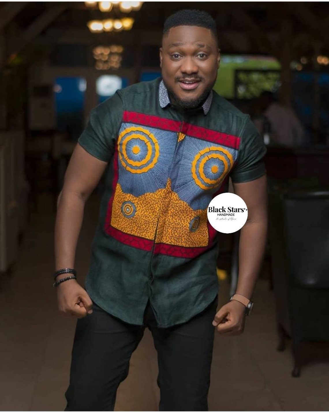 Mens African Clothing African Shirt Party Wear African Etsy