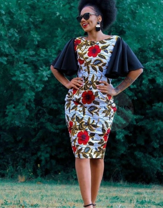 Buy Latest Ankara Gowns Wedding Guest Clothing African Dress