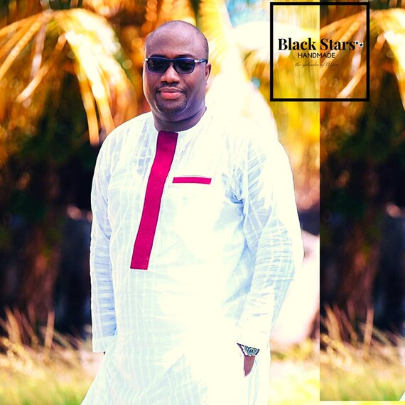 Costume africain blanc pour homme V tements homme Dashiki