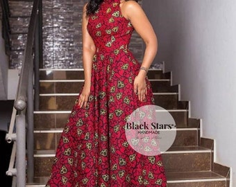 ankara lace combination