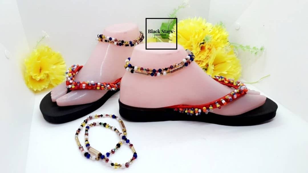African Ankle Bracelet African Bead Jewelry Anklet beach Anklet
