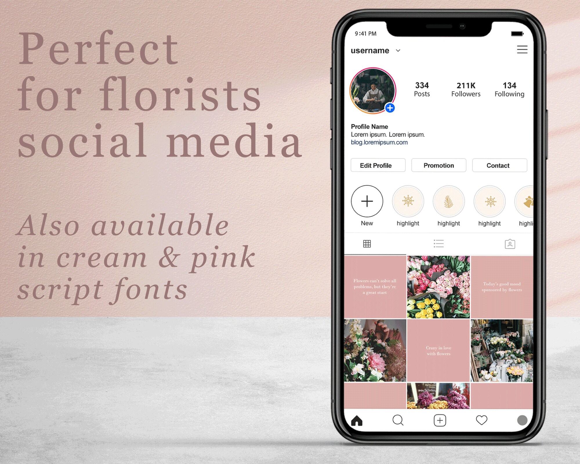 31 Florist Quotes Premade Instagram Posts Rose Etsy