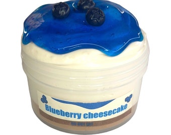 Blueberry Cheesecake 8oz Butter Slime