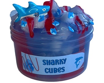 Sharky Cubes 8oz Jelly Cube Slime