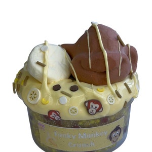 Funky Monkey Crunch 300 ml DIY Clay Floam Slime