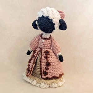 PDF ONLY | Sheep Crochet Pattern, Little Bo Sheep Friend, Amigurumi Plushie Toy Décor Gift DIY Craft