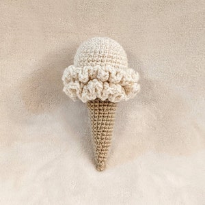 PDF ONLY | Ice Cream Cone Crochet Pattern