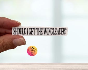 Should I get the Wingleader , Fourth Wing Stickers, Books, Wingleaders & High lords, Fantasy reader