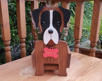 Boxer Pet Planter - Dog Planter - Birthday Gift