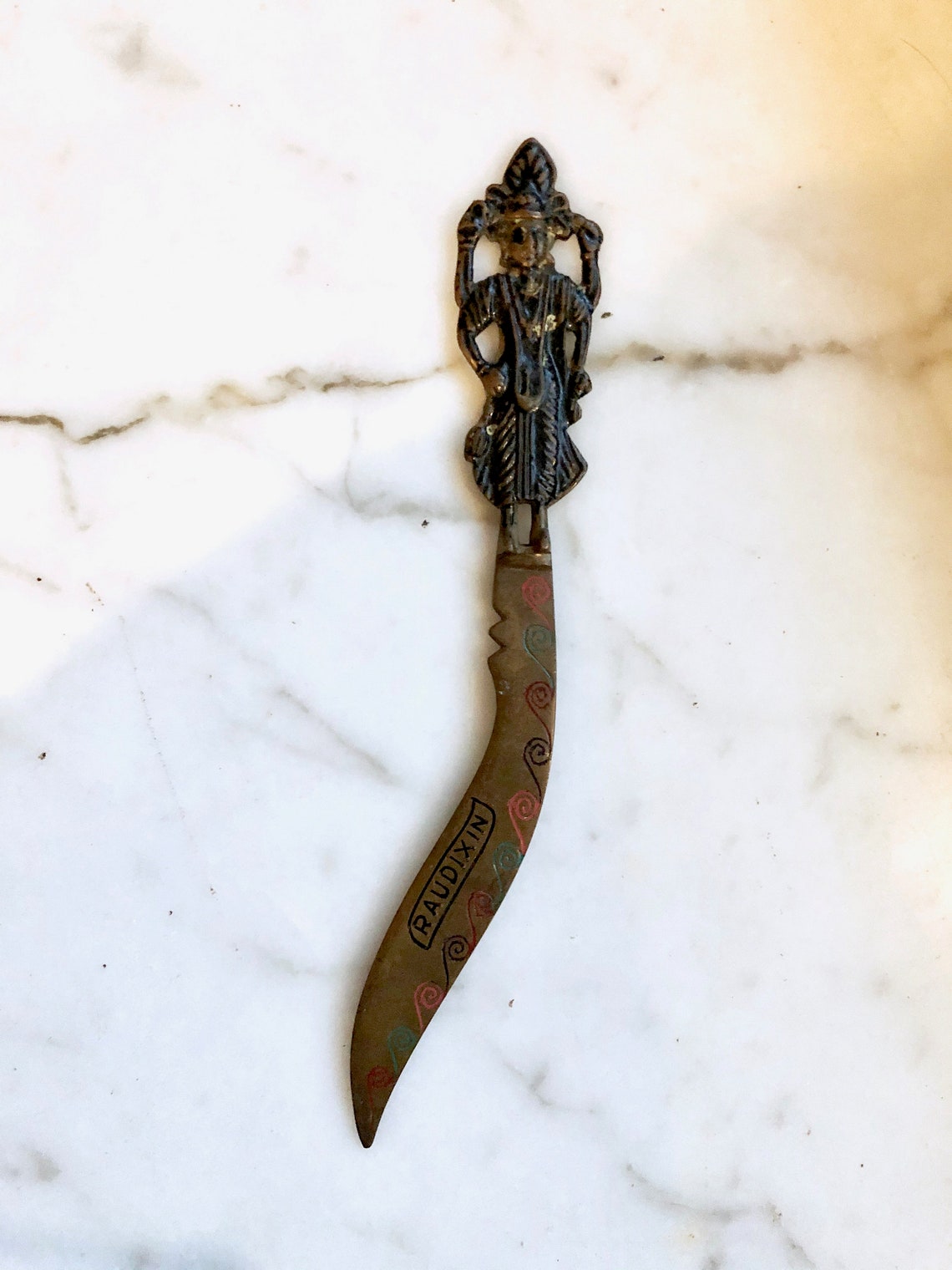 Raudixin Vintage Letter Opener Hindu letter opener India Etsy