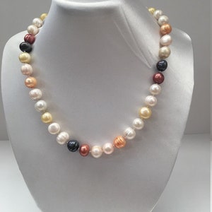 Multi Color Freshwater Pearl necklace