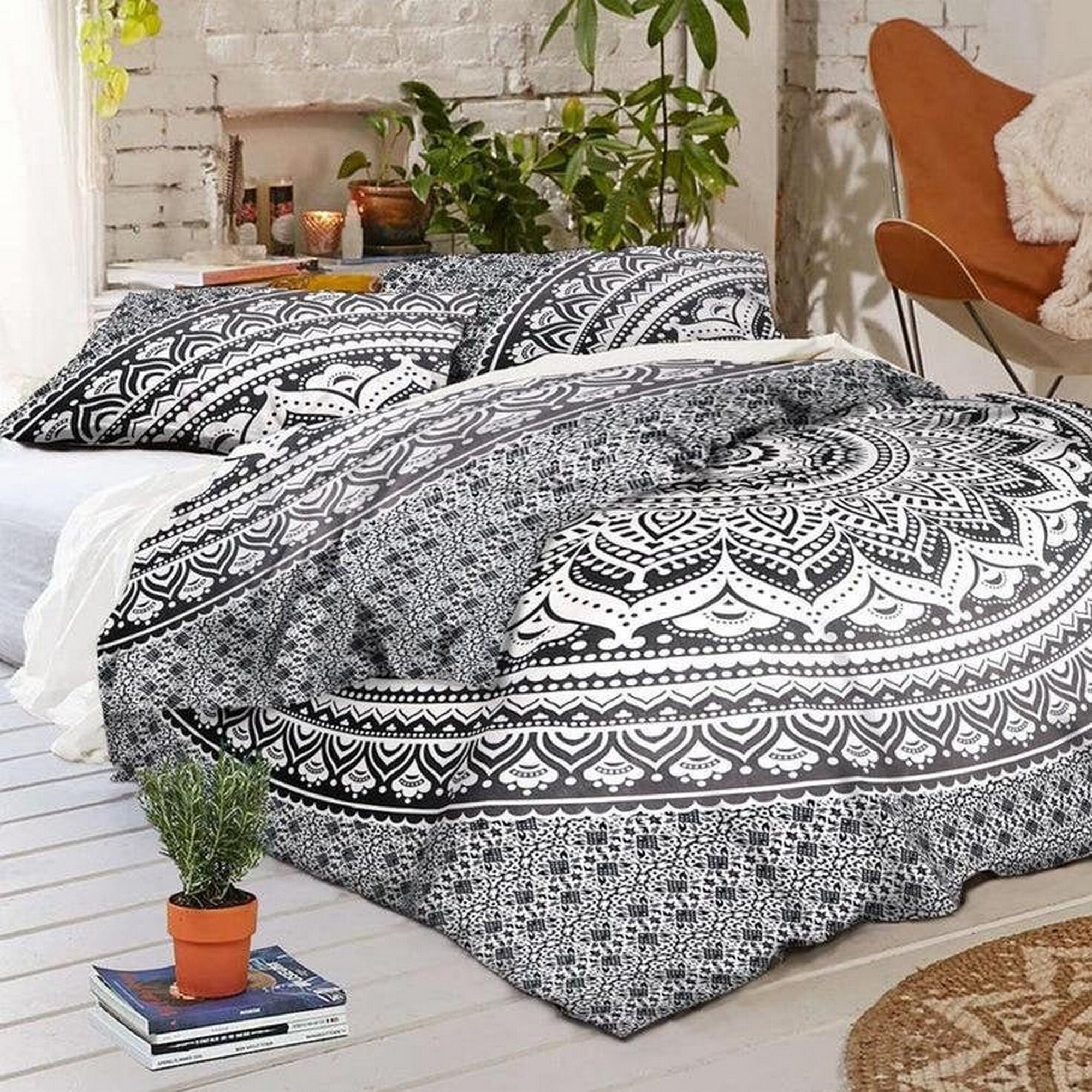 Indian Mandala Bedding Bedspread Coverlet Quilt Cover Decorative Doona Comforter