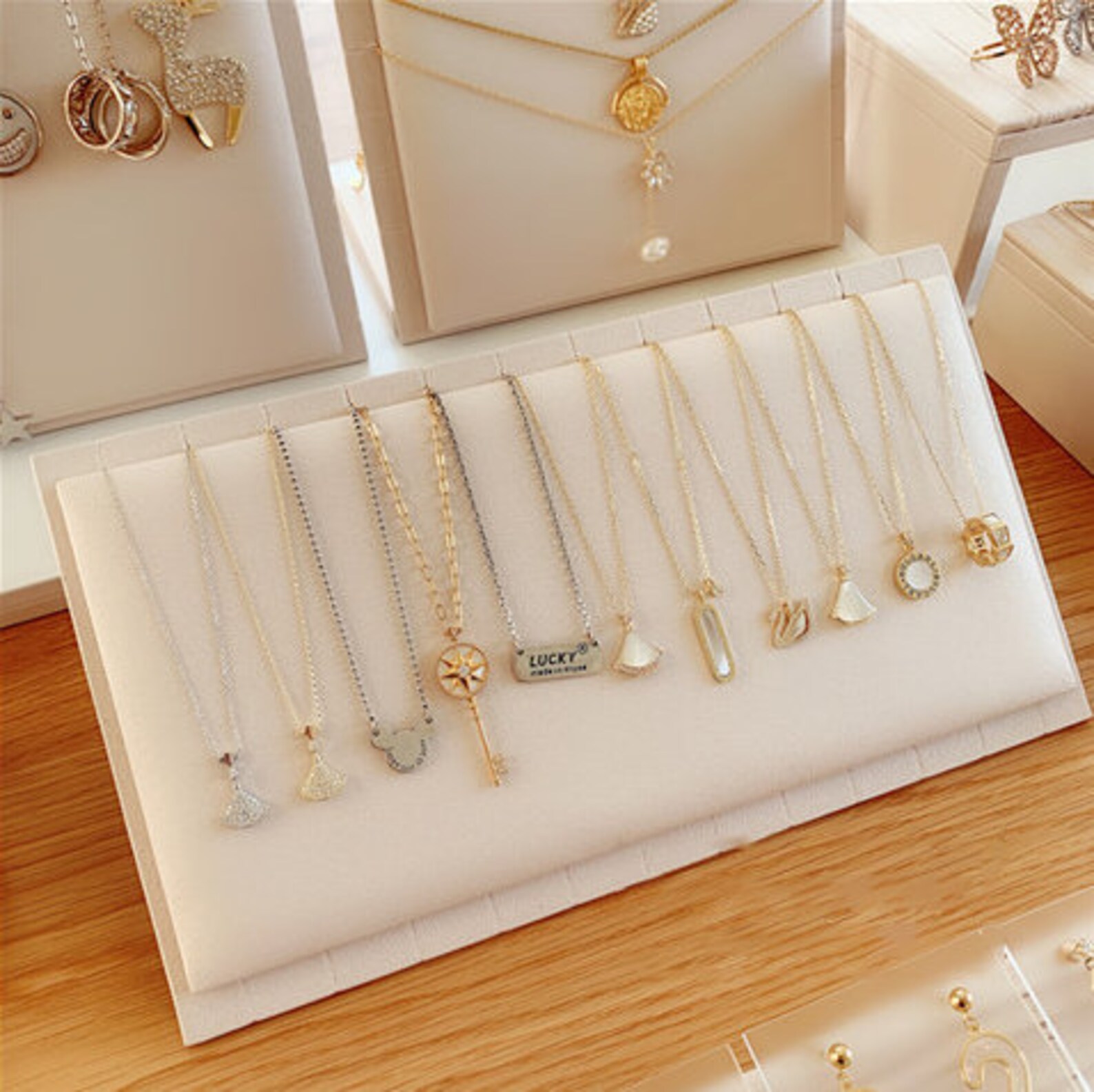 Necklace Display Stand Jewelry Display Modern Jewelry Etsy