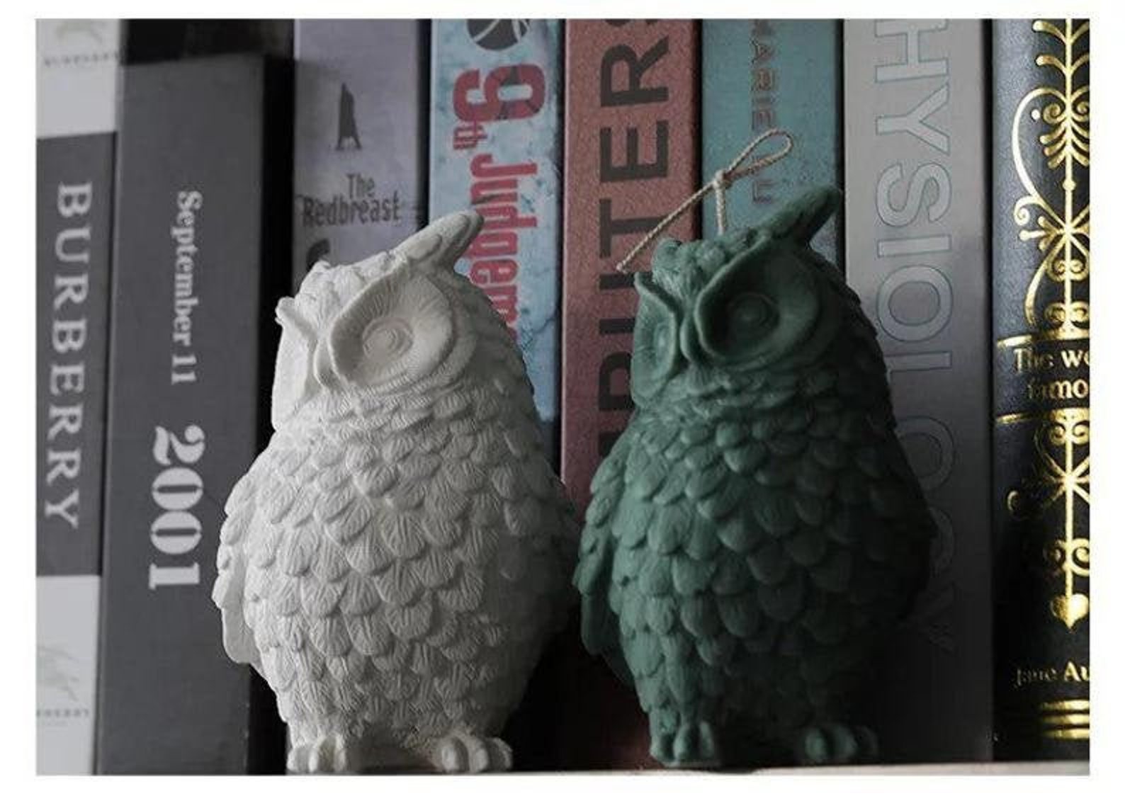 Owl Bird Aroma Candle Mold Animal Candle Mold Plaster Mold Etsy