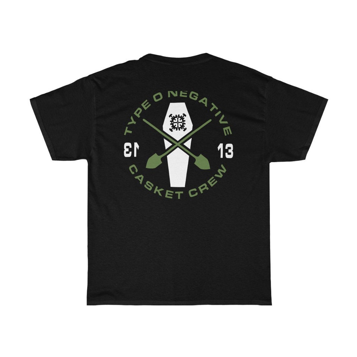 type o negative casket crew shirt