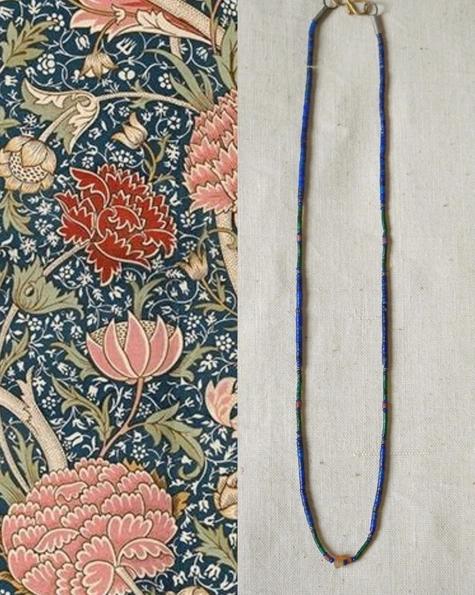 Timeless Twists Wire Art Necklace - Semi Precious stone