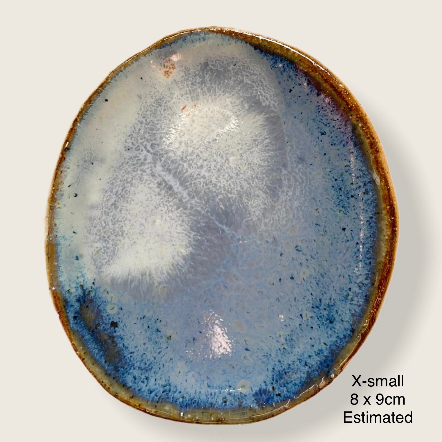 Ceramic dinner plate Nesting plates stoneware handmade Etsy