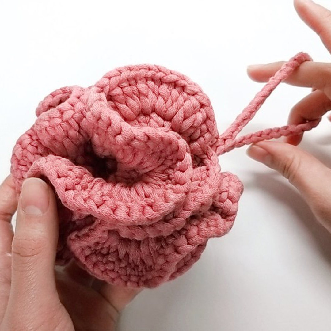 Handmade Knitted Bath Puff Shower Puff Etsy