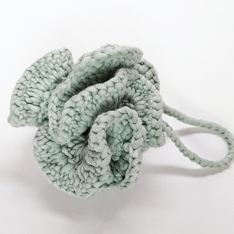 Handmade Knitted Bath Puff Shower Puff Etsy