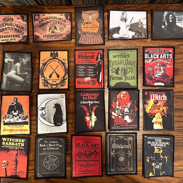 Occult, Witchcraft and Magic Patches Part 2